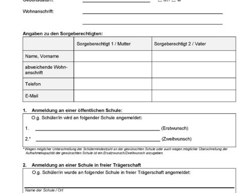 Anmeldeformular 2026